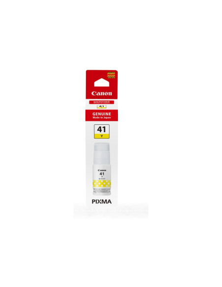 BOUTEILLE D ENCRE CANON PIXMA GI-41 JAUNE