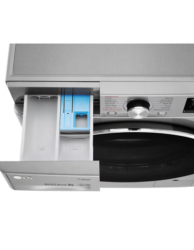 MAL LG 9KG TURBO WASH F4V5VYP2T SILVER