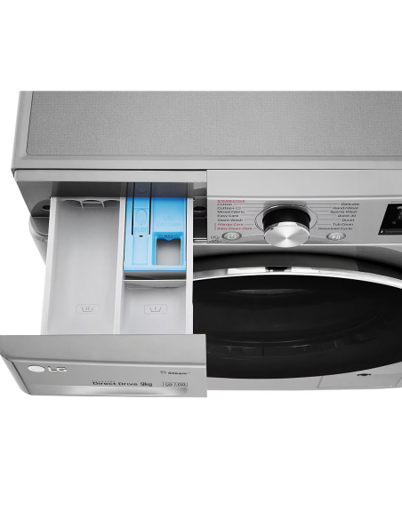 MAL LG 9KG TURBO WASH F4V5VYP2T SILVER