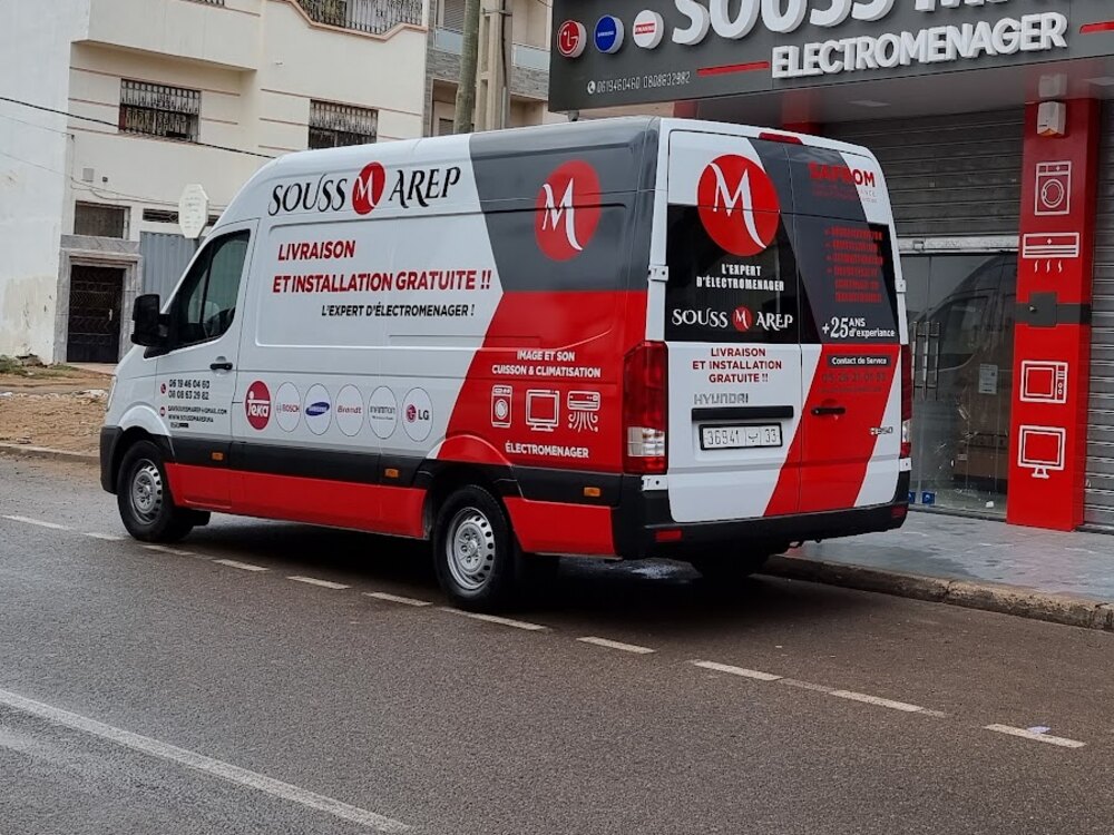 Camion de livraison et installation Souss Marep